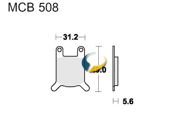 Bremsbeläge Lucas MCB508 » HERCULES KX 5 50 RX 9 80 ULTRA 50 ULTRA